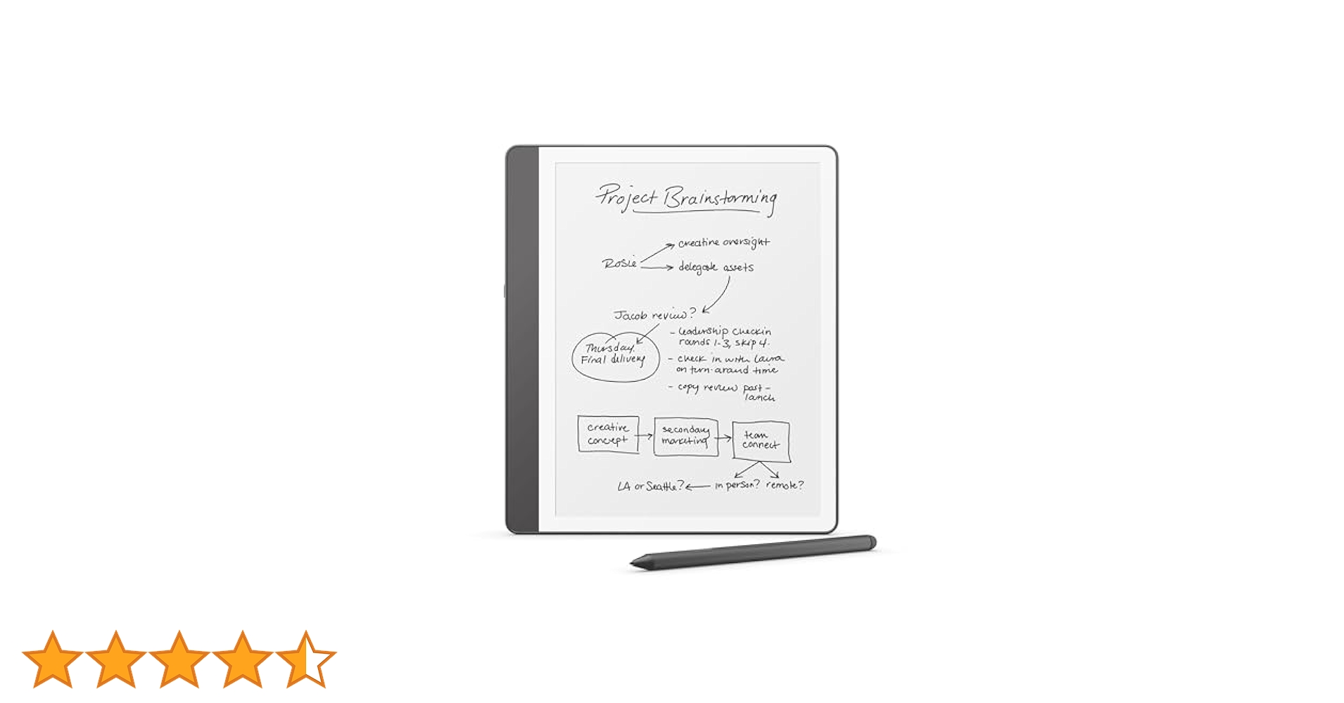 新品未使用Kindle Scribe 64GB プレミアムペン、タングステン Amazon.co.jp: 【Kindle Scribe (2024年発売・2022年発売) 用